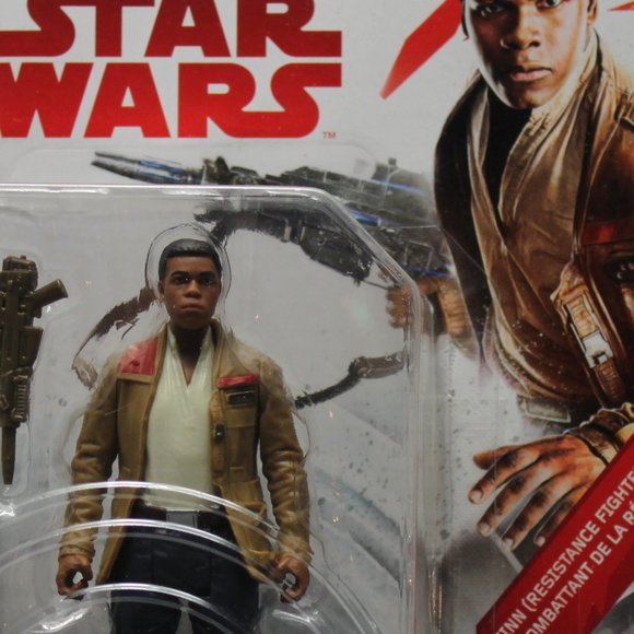 Star Wars The Last Jedi 3.75-Inch Figure Force Link Finn Resistance Fighter New - Picture 2 of 2